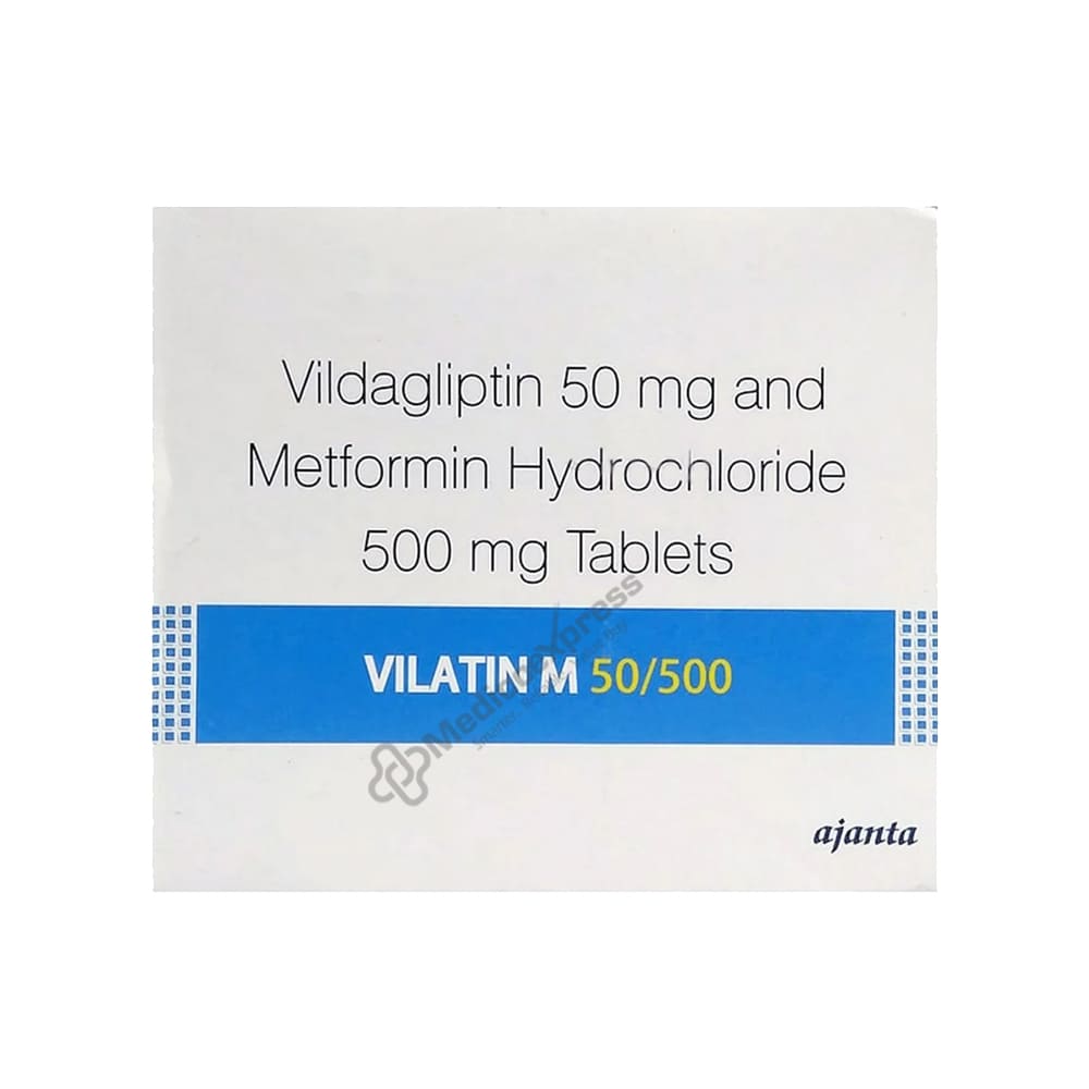 Vilatin M 50/500 Tablet 15's