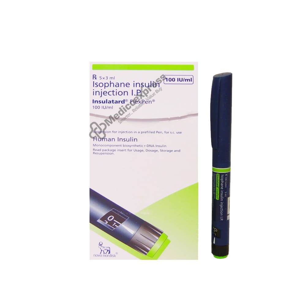 Novomix 50 Flexpen 100Iu/ml Suspension For Injection 3 ml