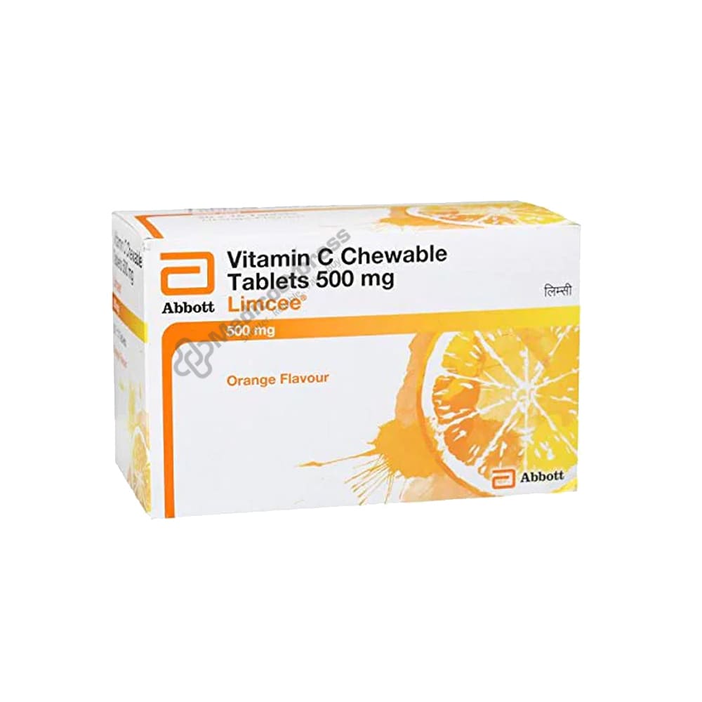 Limcee 500 mg Chewable Orange Tablet 15's