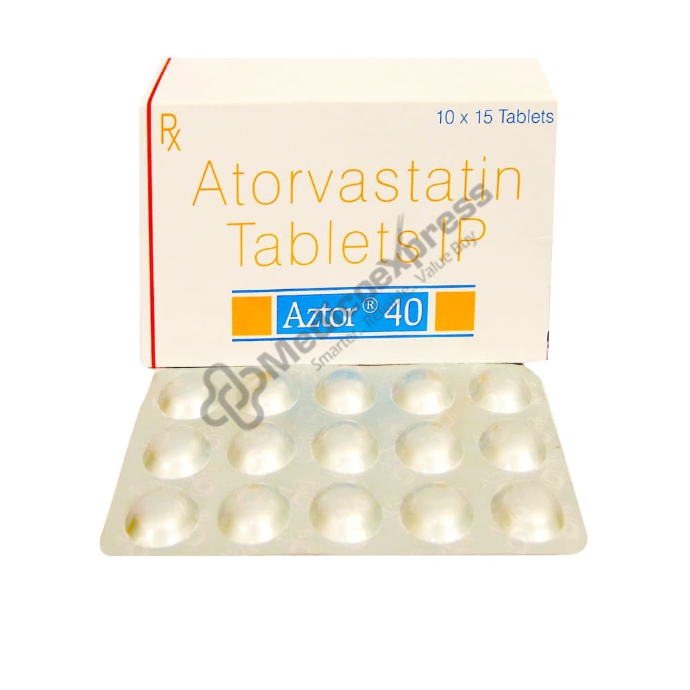 Aztor 40mg Tablet 15's