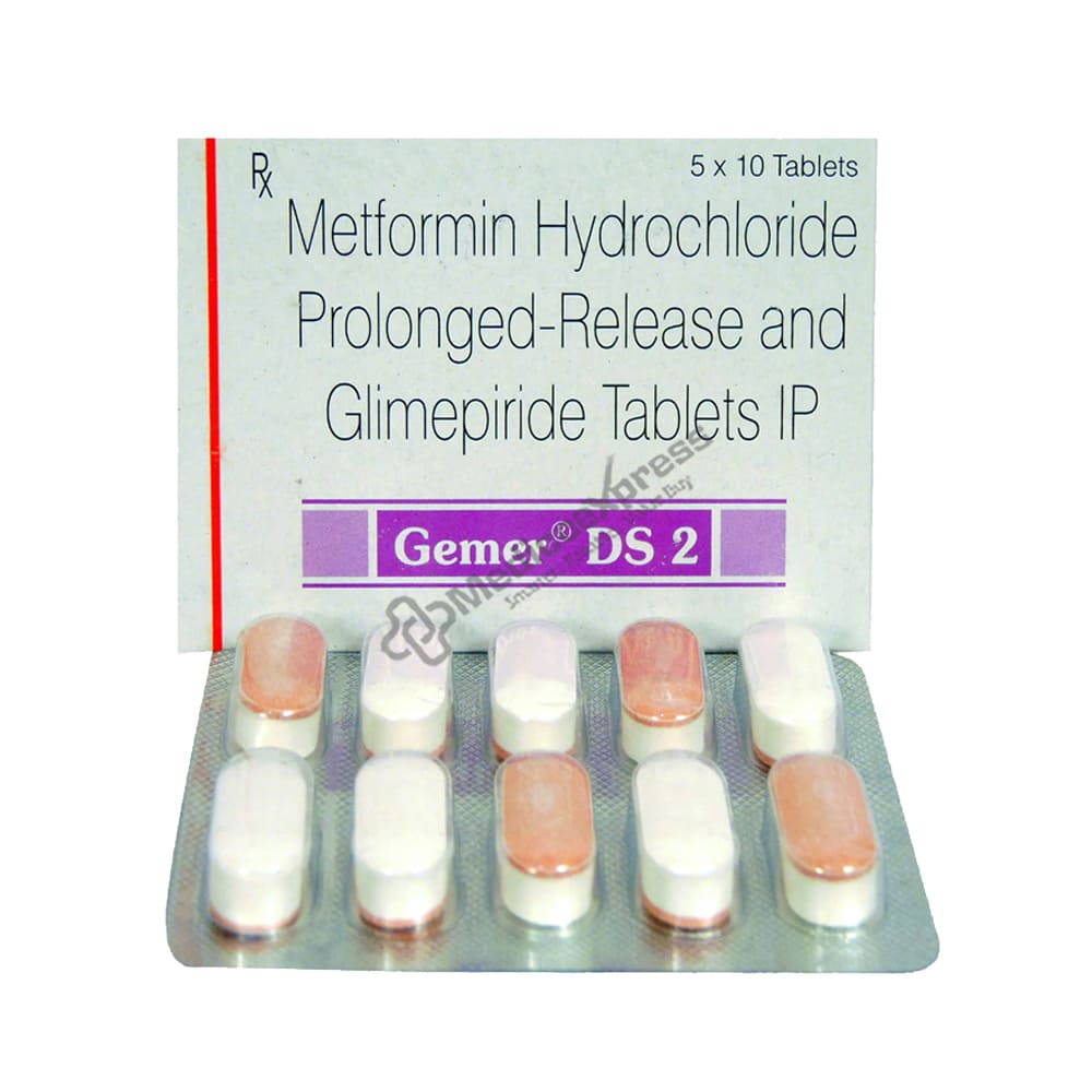 Gemer Ds 2 Tablet 10's