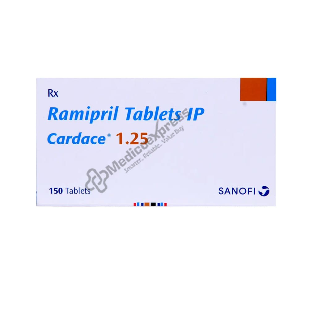 Cardace 1.25mg Tablet 15's