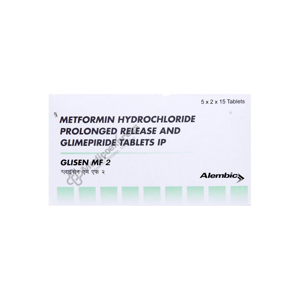 Glisen Mf 2 Tablet 15's