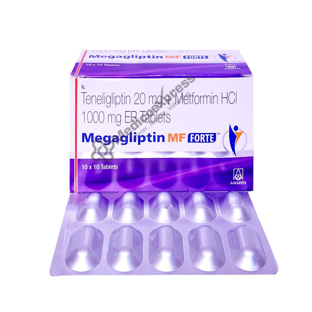 Megagliptin Mf Forte Tablet 10's
